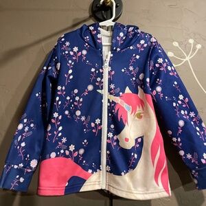 Emma an Elsa Brand Girls Unicorn Hoodie